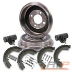 2x BREMSTROMMEL+BREMSBACKEN+ZUBEHÖR+RADBREMSZYLINDER FÜR SEAT CORDOBA 6L 02-06