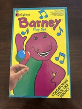 Barney Play Set Colorforms 1993 Collectible