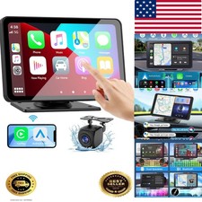 Carplay Screen for Car, 7" HD Wireless Portable Car Play Touchscreen Stereo w...