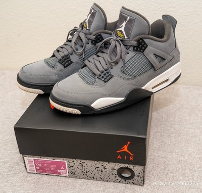 Air Jordan 4 Retro Cool Grey 2019 Mens Size 10.5 with box, clean, 308497-007 USA