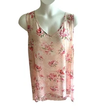 Torrid Pink Floral 4 Soft Girl Summer Blouse Romantic Cottagecore Boho Coquette