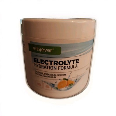 vit4ever Elektrolyte - 400 g (80 Portionen) - Hydration Formel Vegan Orange