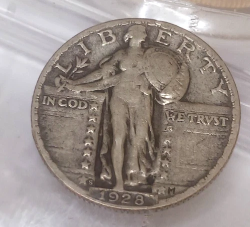 1928 S  STANDING LIBERTY QUARTER REALLY NICE VERY FINE+++