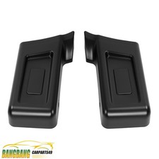 Bumper End Cap Cover Set For Suzuki Samurai Rear Driver And Passenger Side Black