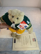 rare-1996-green-bay-packers-nfl-gridiron-teddy-bear-1763000-cooperstown-w-coa