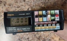 Simpson Series 2 Model 467 True RMS Digital Multimeter w/ Leads