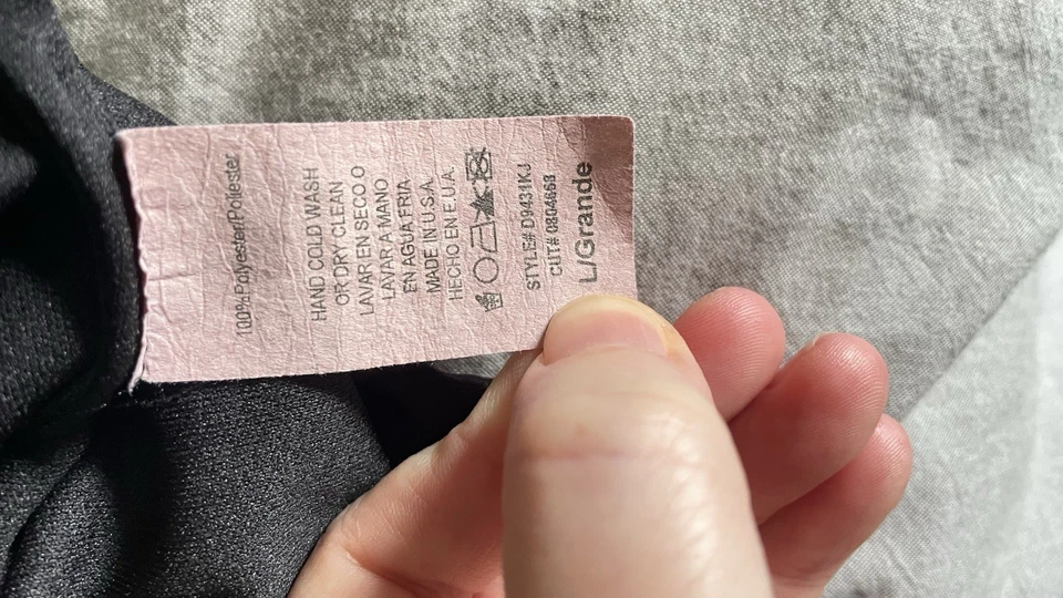 Strapless Satin Bow Dress  80’s Prom Dress Costume Juniors Large  - Image 3 of 3