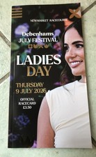 NEWMARKET JULY FESTIVAL 2026 RACE CARD  DAY 1 THURSDSAY 9TH JULY LADIES DAY MINT