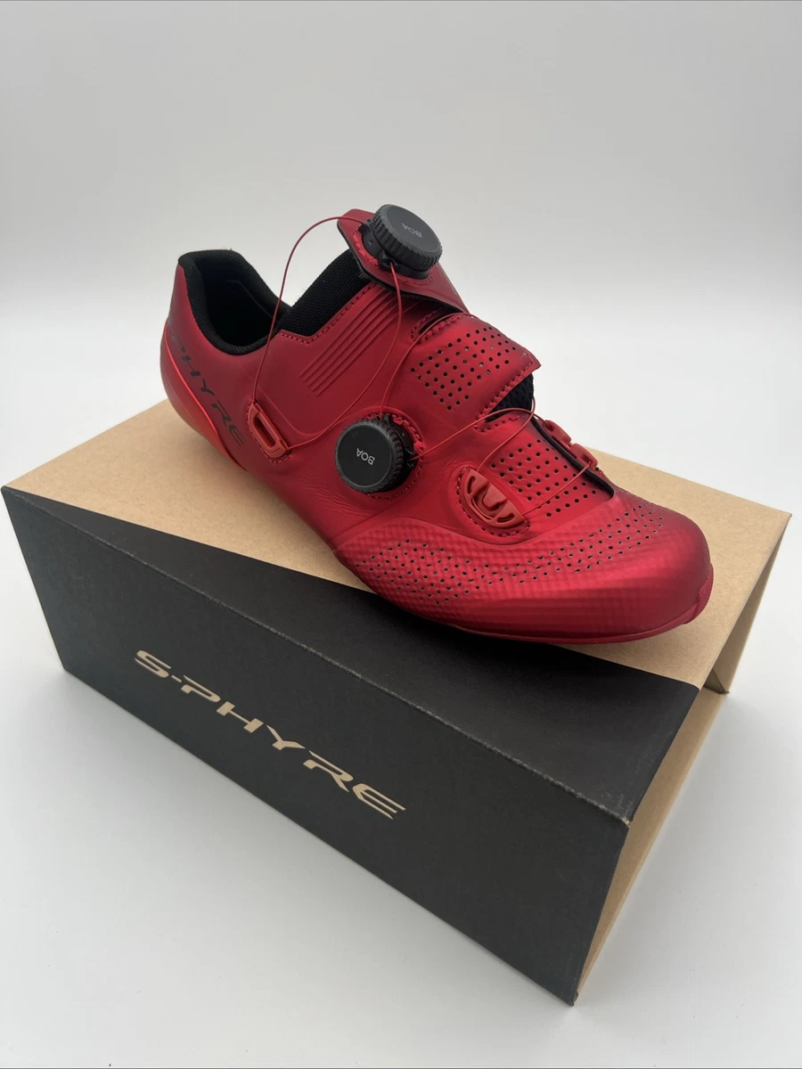 Shimano Cycling Red Cycling Shoes for Men for sale | eBay