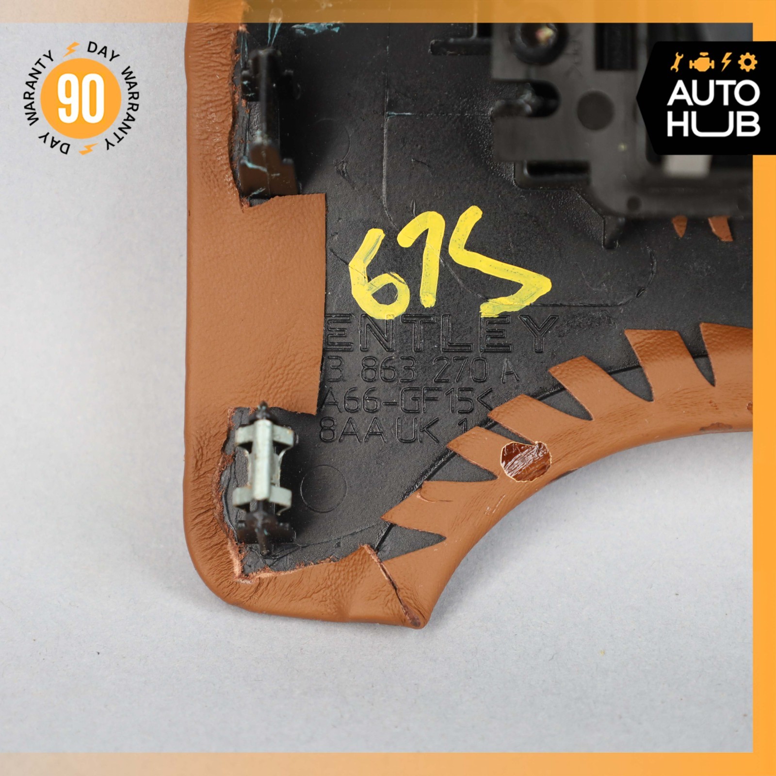 Bentley Continental GT Climate Temperature Sensor w/Cover OEM 56k