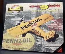 Gearbox Pennzoil Stinson Detroiter Die Cast Coin Bank Airplane Lmt. Ed. 1/2500