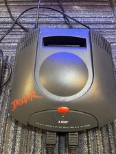 Atari Jaguar Console Bundle - 2 Controllers, Power, RF Adapter, Game Tested