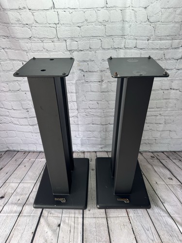 Target Black Floor Home Audio Speaker Stands Pair CAB MIS MAT HB60/2