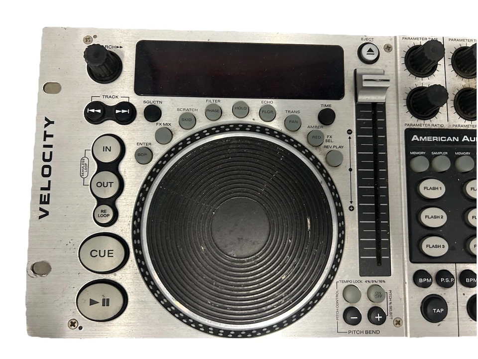 Reproductor de CD doble DJ American Audio Velocity (uso mínimo-1444484) Foto 3 de 4