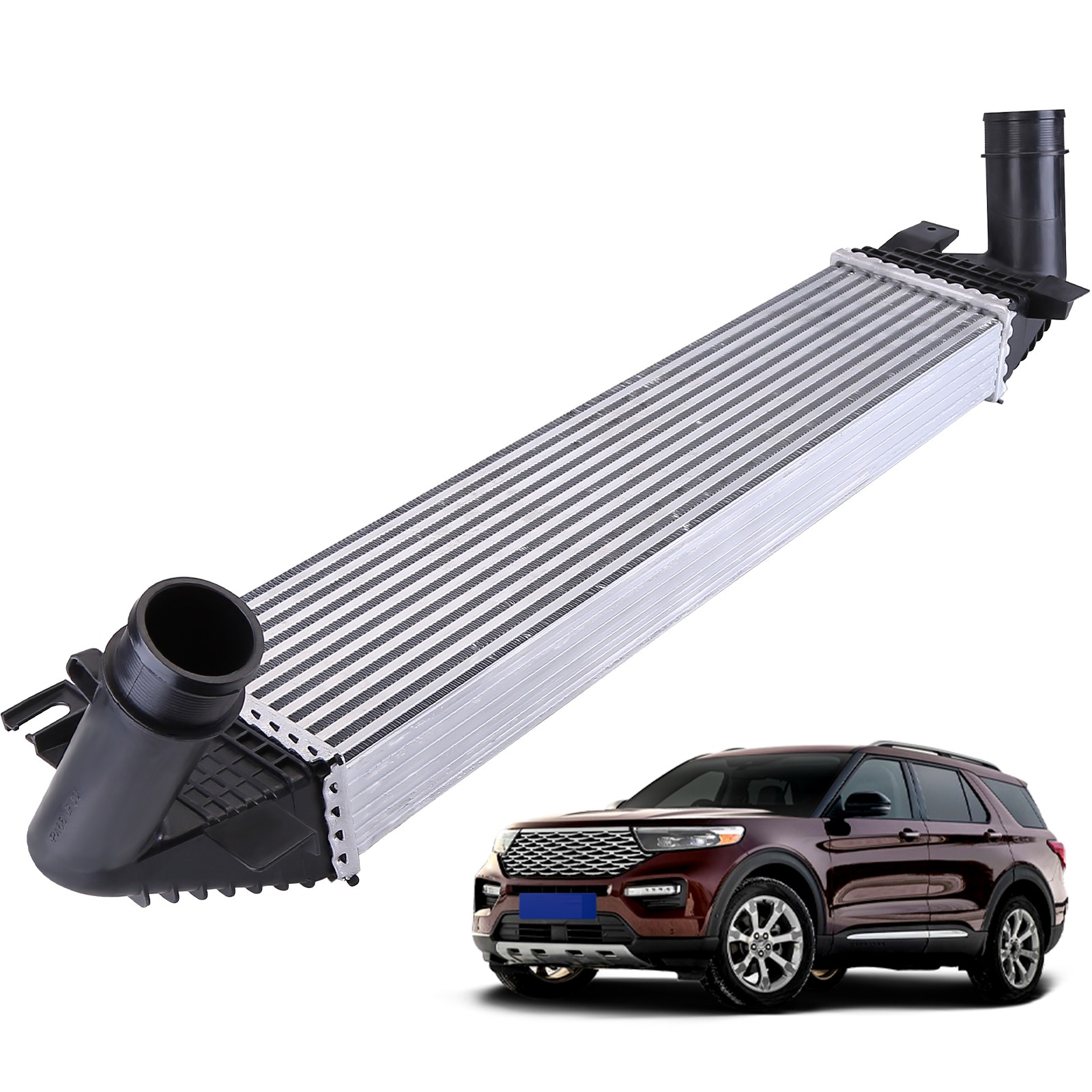 UNIVERSAL FOR 2013-2018 FORD EXPLORER INTERCOOLER 23312HS 2014-2017 SPORT NEW