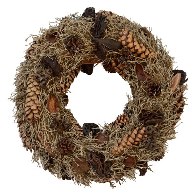 20'' Natural Mixed Wreath