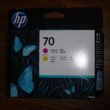 2021 GENUINE HP #70 Magenta/Yellow PRINTHEAD DESIGNJET Z2100 C9406A FACTORY SEAL