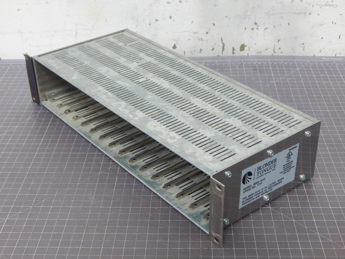 BLONDER TONGUE MIRC-12(V) ENCLOSURE MAINFRAME M2286