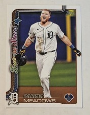 PARKER MEADOWS 2025 Topps Series 2 #576 Tigers Future Stars