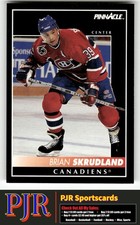Brian Skrudland 1992-93 Pinnacle #347 Montreal Canadiens