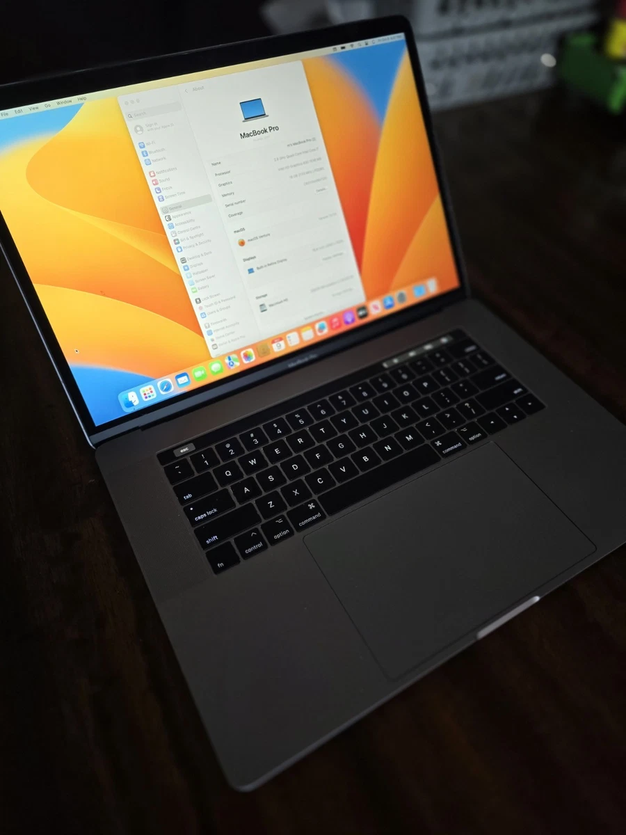 Apple MacBook Pro Intel Core i7 7th Gen. 16GB Laptops for sale - eBay