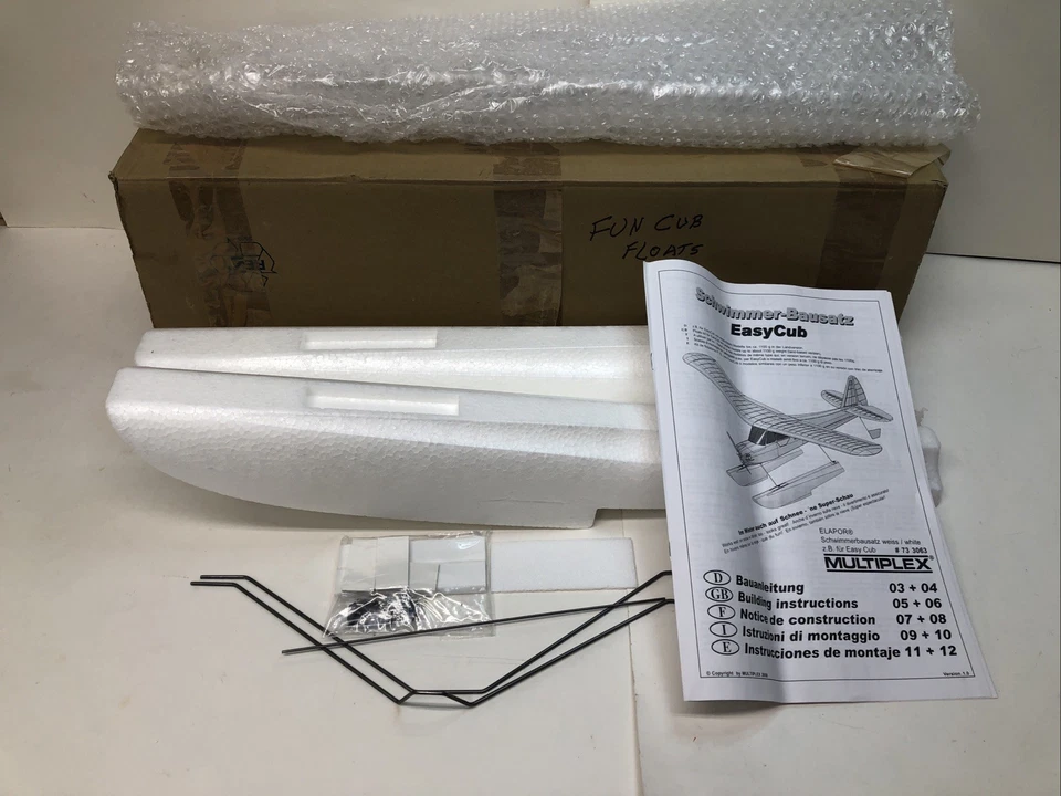 Multiplex Easy Cub Foam Float Set NIB # M733063 MPUQ7363 💧 - Image 3 of 4