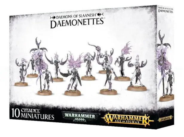 Démonettes de Slaanesh Warhammer Age of Sigmar figurines Citadel 97-09