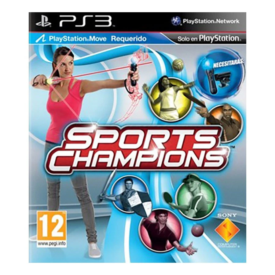 Sports Champions Completo Ps3 Playstation 3 Excelente Condicion