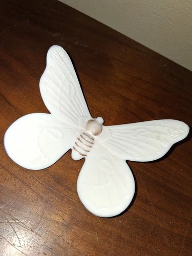Vintage Westmoreland White Milk Glass Butterfly
