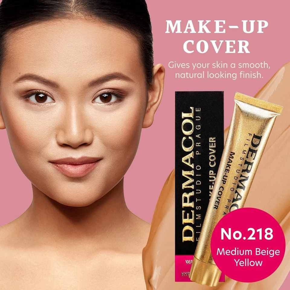Full Coverage Foundation Liquid Makeup SPF 30 Waterproof Long Lasting - Image 4 of 4