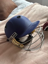 Cricket woodworm helmet &gloves- used for display only in cricket themed room