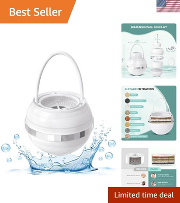 #ad #ad Bath Filter for Tub Water Filter with Overflow Removes Chlorine Fluoride Cont... $16.79