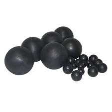 Solide Gummi Kugeln Bouncy Ball Rund Schwarz Gummikugeln Ventilkugeln &Oslash;30-110mm