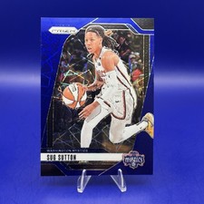 2024 Panini Prizm WNBA Sug Sutton Blue Velocity Prizm #51 Washington Mystics