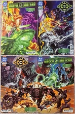 Green Lantern #26 & 27 Green Lantern Corps #7 & 8 Ken Marion Connecting Sets