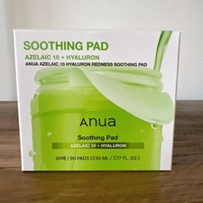 ANUA Azelaic Acid 10 Hyaluron Redness Soothing Pad - 90 pads - EXP 12/2027