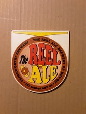 Teignworthy used The Reel Ale formica pump clip front only Newton Abbot Devon