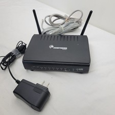 Comtrend AR-5381u ADSL2 Wireless Modem Router Black w/ Cords