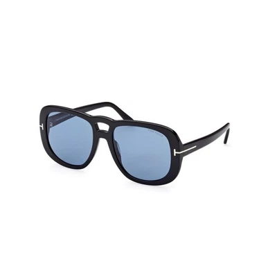 Occhiali da sole uomo tom ford sunglasses Mod. Billie TF 1012 01V Nuovo Origina - Imagen 1 de 4