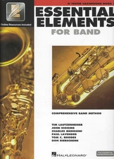 Essential Elements for Band Bb Tenor Sax Book 2 W/Interactive Online Resources