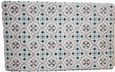 ANTI-FATIGUE NON SLIP FLOOR PVC FOAM MAT (18"x30") MODERN FARMHOUSE DESIGN,HL
