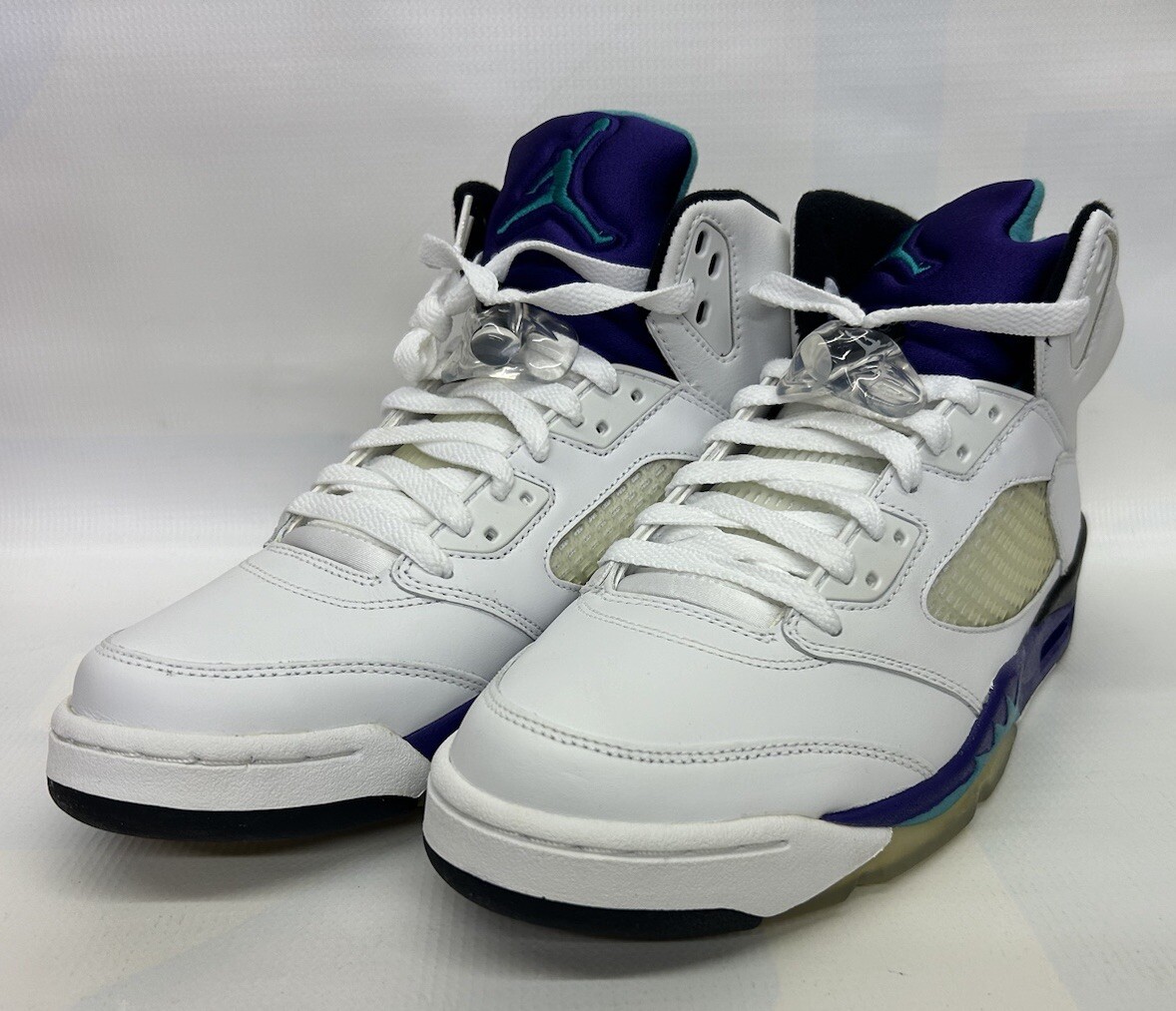 ナス Nike Air Jordan 5 Retro LS GRAPE Men Size 9 DS 314259 131