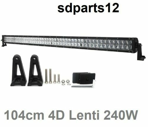 Phare de travail LED 104 cm pour sécuriser vos sorties nocturnes en forêt et ATV
