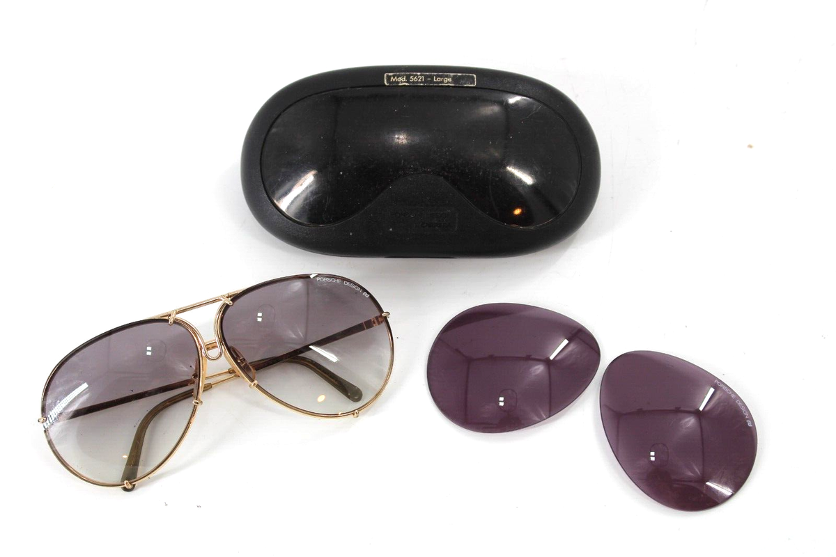 PORSCHE Design Sunglasses by Carrera (80's) Made in Austria 5621 140 Cas  Lens