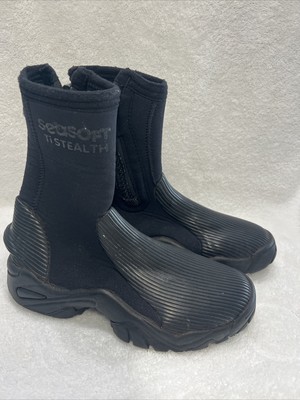 Seasoft Ti Stealth Scuba Snorkel Water Fun Size 3XS Water Shoes Water Boots