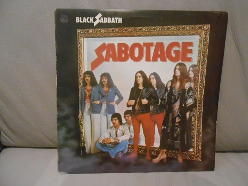 BLACK SABBATH - SABOTAGE - UK - 1st PRESS - NM - COMPLETE