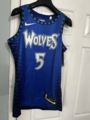 Anthony Edwards Minnesota Timberwolves New Blue Jersey US Medium 44