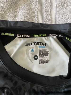 Preowned teenage boys sb tech athletic shirt size M, camo | eBay