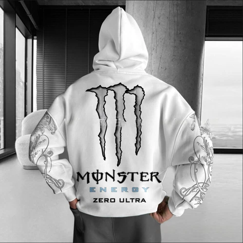 Suéter con capucha 3D Monster Energy Fashion para hombre diseño multicolor DE - Imagen 40 de 42