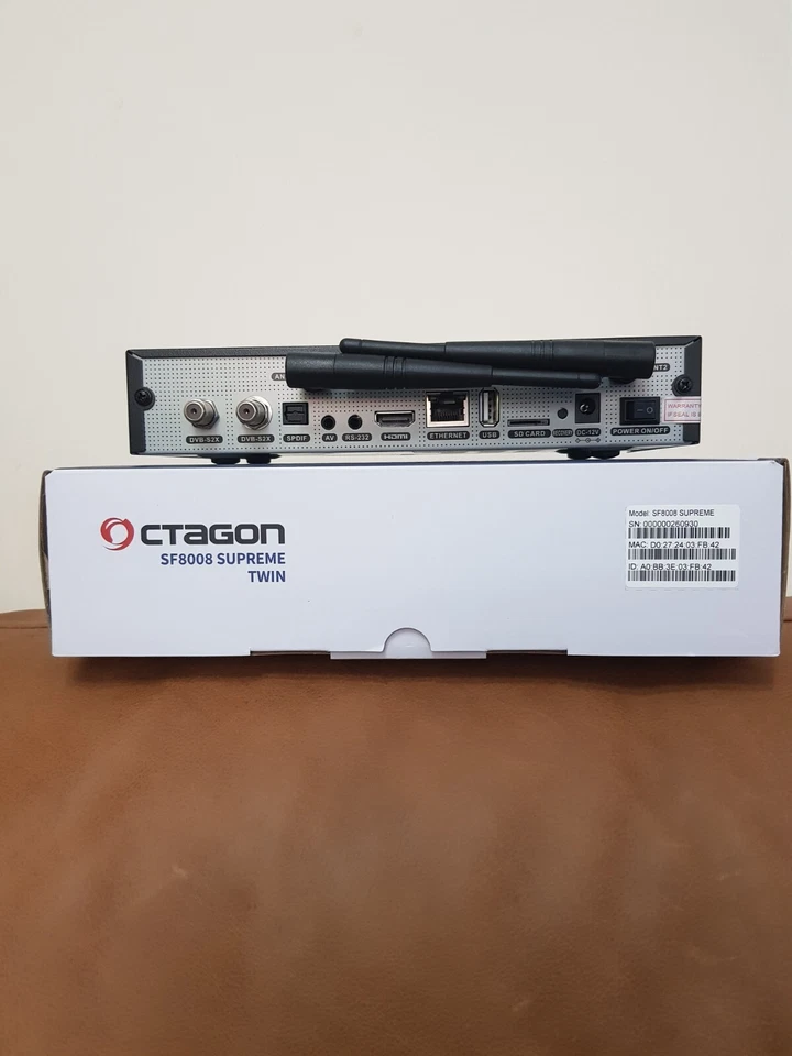 OCTAGON SF8008 SUPREME 4K UHD E2 2x DVB-S2X Twin PL  lista - Image 2 of 4